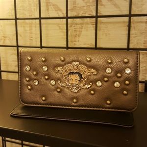 Betty Boop Rhinestone Wallet
